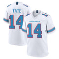 T.Titans #14 Carnell Tate Player White 2026 Game Home Ldoa Stitched Jerseys