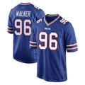 B.Bills #96 Deone Walker Player Royal Home Game Ldoa Stitched Jerseys