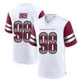 W.Commanders #98 Odafe Oweh Player White Game Home Ldoa Stitched Jerseys