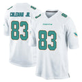 M.Dolphins #83 Kevin Coleman Jr. Player White Home Game Ldoa Stitched Jerseys