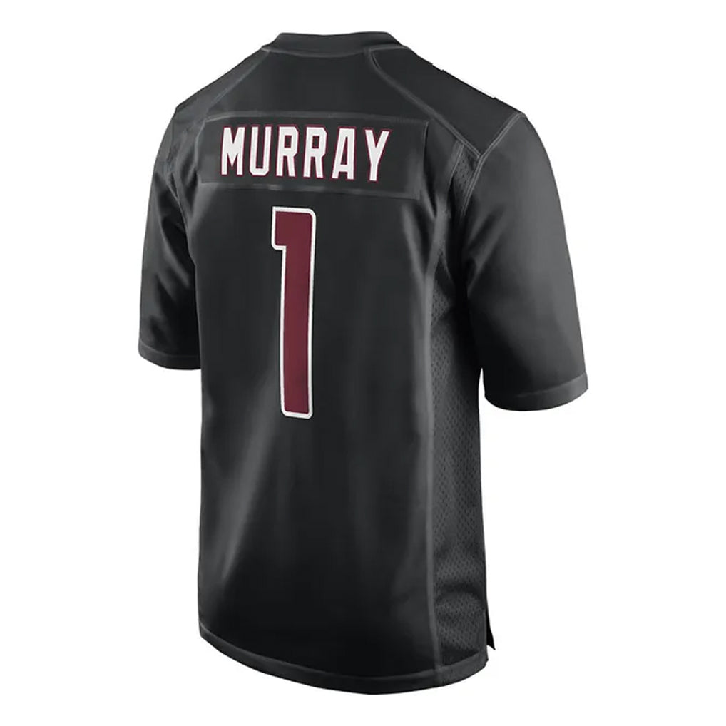 A.Cardinals #1 Kyler Murray Player Black Alternate Home Game Ldoa Stitched Jerseys
