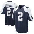 D.Cowboys #2 Cobie Durant Player Navy-White Alternate Home Game Kdoa Stitched Jerseys