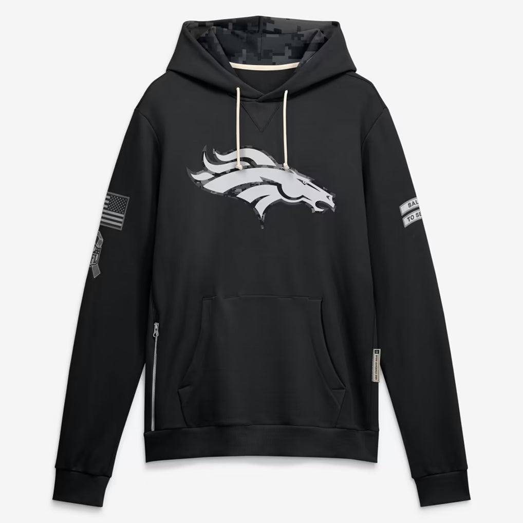 D.Broncos 2026 Black Logo Pullover Hoodies Limited Game Ldoa Stitched Jerseys