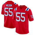 NE.Patriots #55 Jared Wilson Player Red Home Game Ldoa Stitched Jerseys