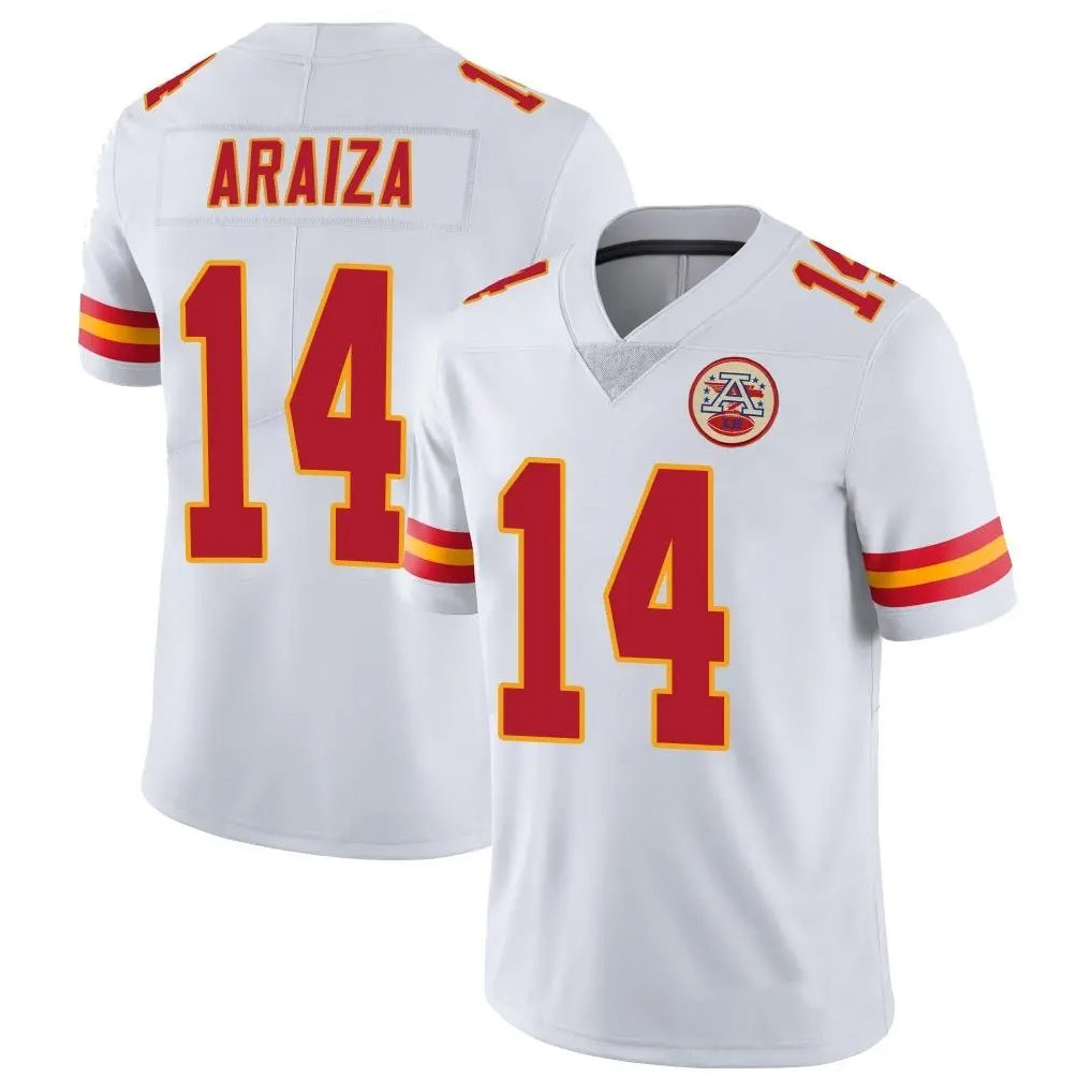 KC.Chiefs #14 Matt Araiza Player White Limited Vapor Untouchable Home Game Ldoa Stitched Jerseys