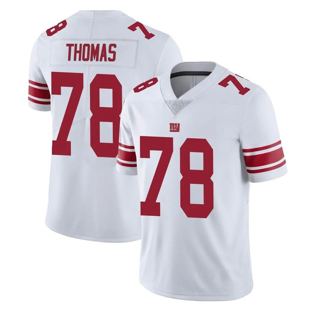 NY.Giants #78 Andrew Thomas Player White Limited Vapor Untouchable Home Game Ldoa Stitched Jerseys