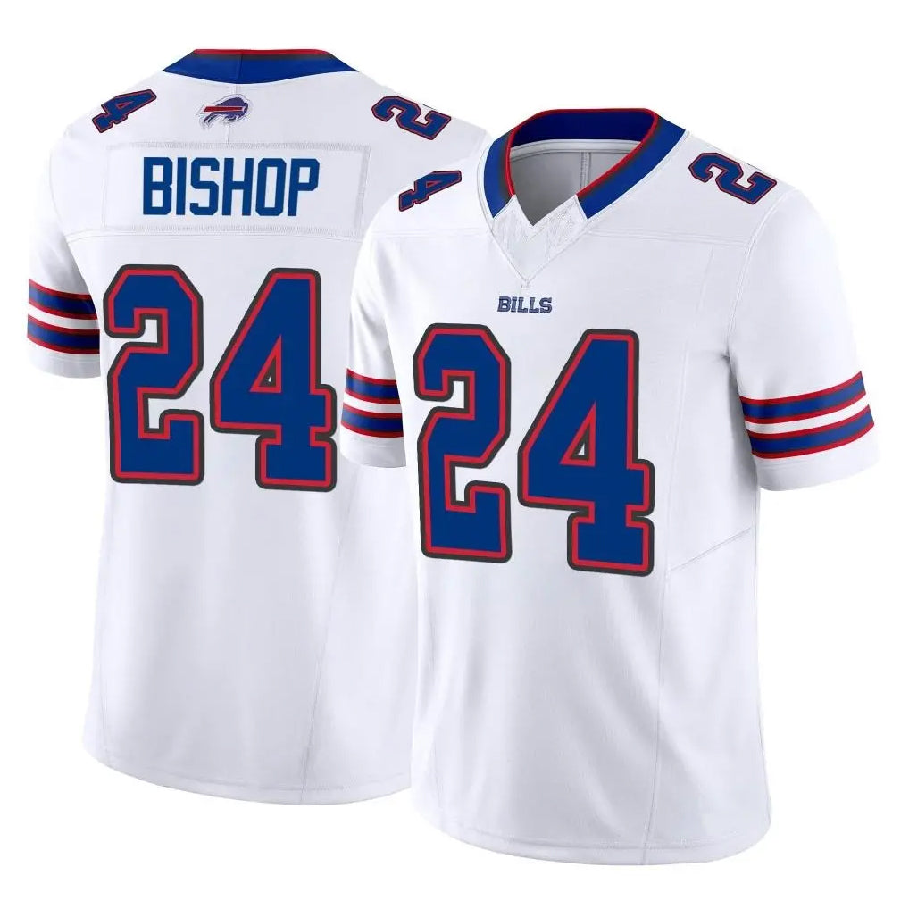 B.Bills #24 Cole Bishop Player White Vapor F.U.S.E. Limited Ldoa Stitched Jerseys