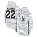 A.Cardinals #22 Tyler Allgeier Player Arctic Camo Limited Salute to Service Pullover Hoodies Game Ldoa Stitched Jerseys