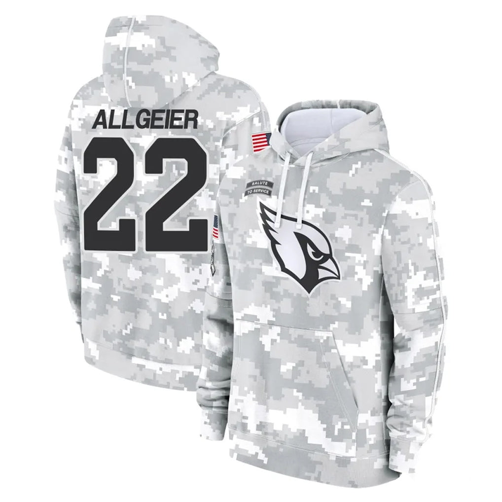 A.Cardinals #22 Tyler Allgeier Player Arctic Camo Limited Salute to Service Pullover Hoodies Game Ldoa Stitched Jerseys