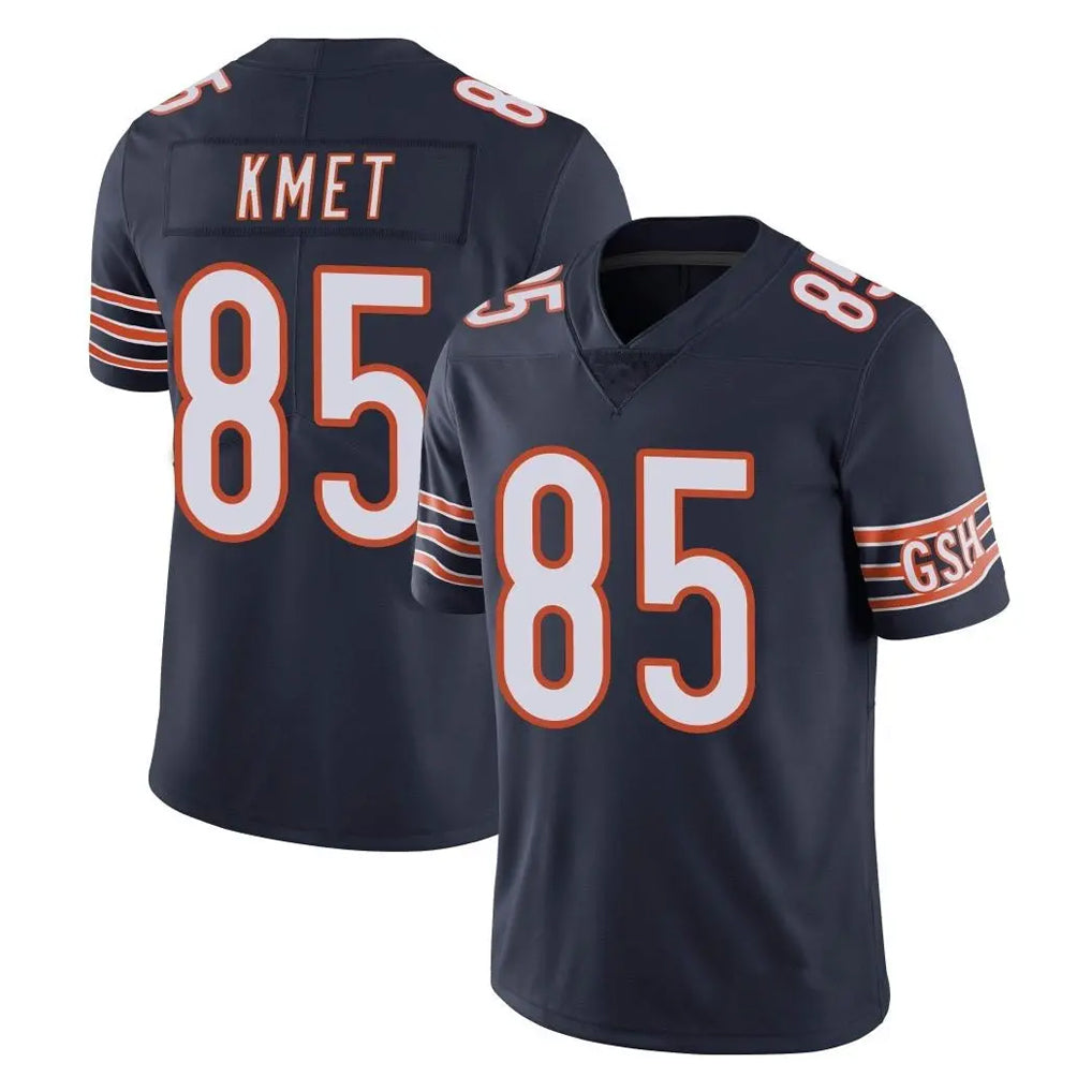 C.Bears #85 Cole Kmet Player Navy Vapor Untouchable Limited Home Game Ldoa Stitched Jerseys