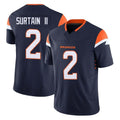 D.Broncos #2 Pat Surtain II Player Navy Limited Vapor F.U.S.E. Home Game Ldoa Stitched Jerseys