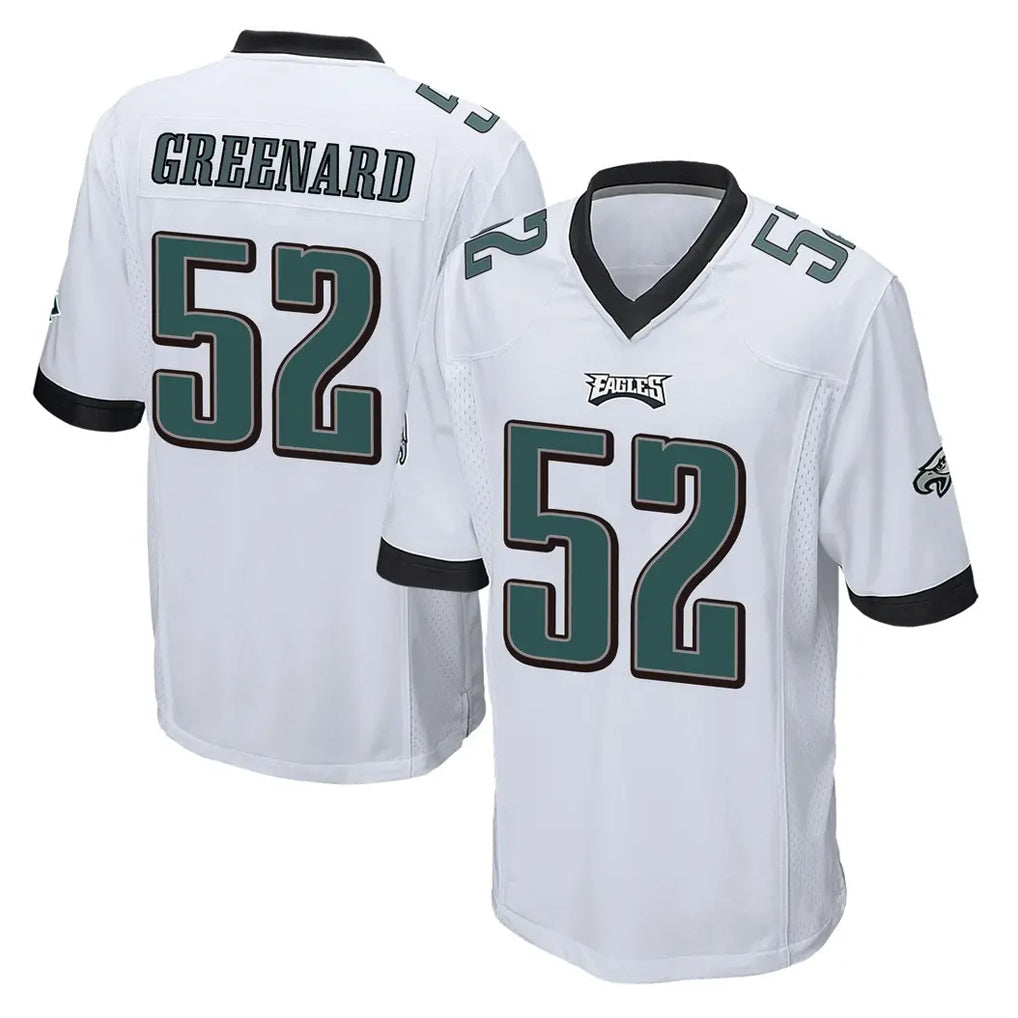P.Eagles #52 Jonathan Greenard Player White Home Game Ldoa Stitched Jerseys