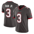 TB.Buccaneers #3 Rueben Bain Jr. Player Pewter Limited Alternate Vapor Home Game Ldoa Stitched Jerseys
