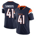 D.Broncos #41 Drew Sanders Player Navy Limited Vapor F.U.S.E. Home Game Ldoa Stitched Jerseys