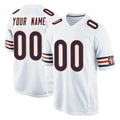 Custom C.Bears White Home Game Any Name & Numbers Ldoa Stitched Jerseys