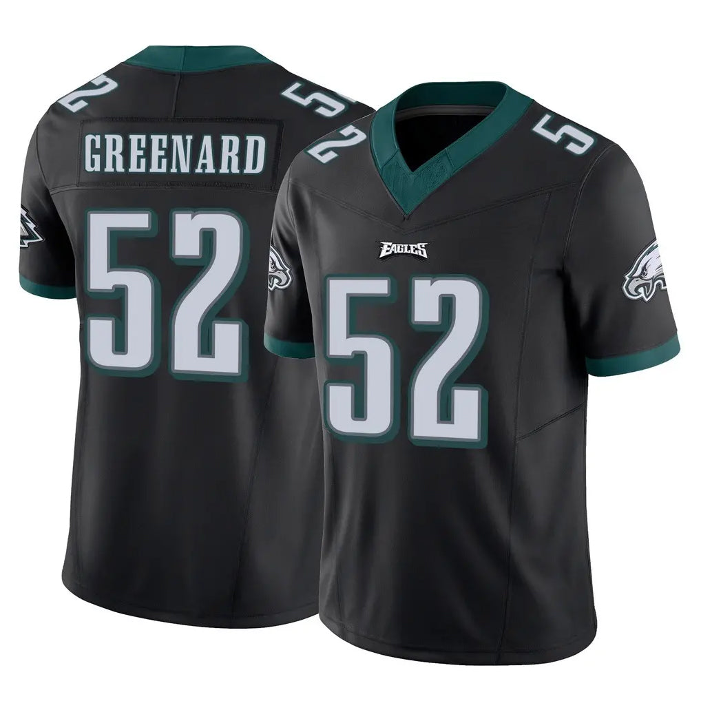 P.Eagles #52 Jonathan Greenard Player Black Limited Vapor F.U.S.E. Home Game Ldoa Stitched Jerseys