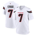 H.Texans #7 CJ Stroud Player White Home Game Ldoa Stitched Jerseys