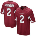 A.Cardinals #2 Will Johnson Player Cardinal Home Game Ldoa Stitched Jerseys