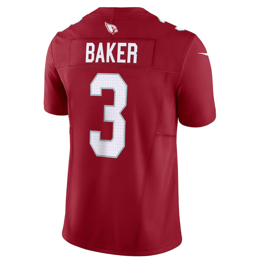 A.Cardinals #3 Budda Baker Player Cardinal Vapor F.U.S.E. Limited Ldoa Stitched Jerseys