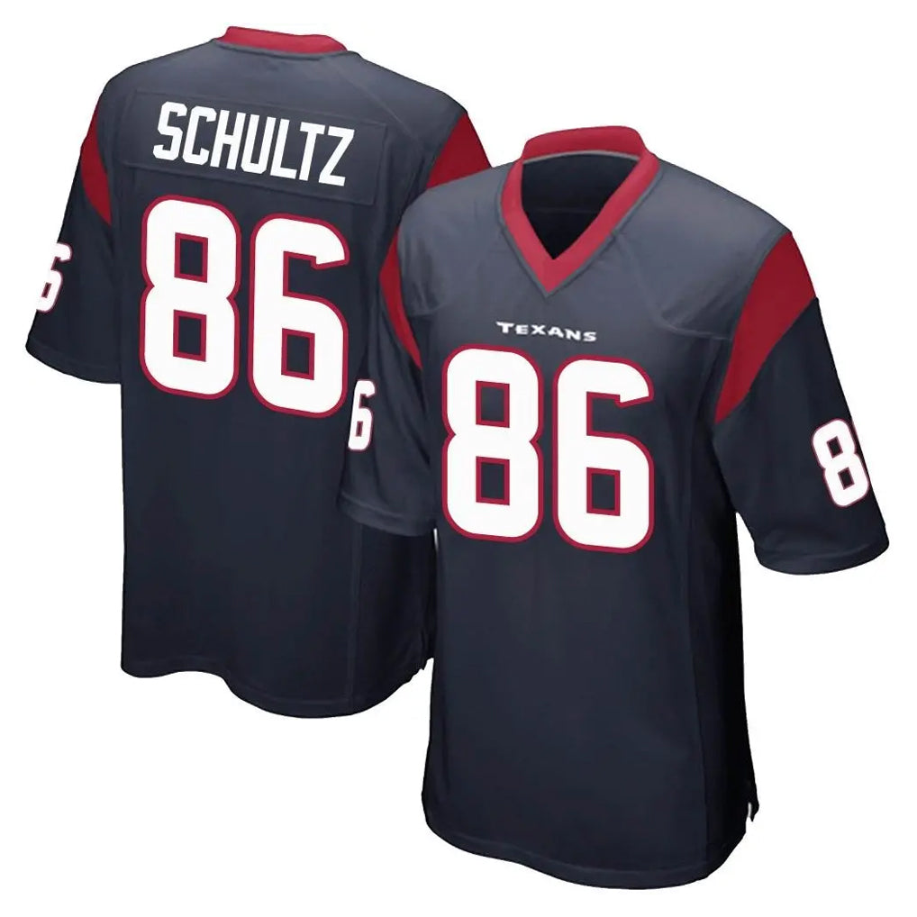 H.Texans #86 Dalton Schultz Player Navy Home Game Ldoa Stitched Jerseys