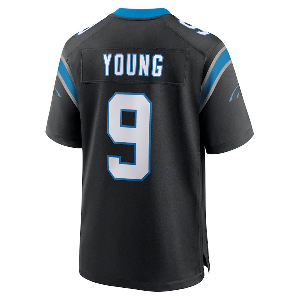 C.Panthers #9 Bryce Young Player Black Home Game Ldoa Stitched Jerseys