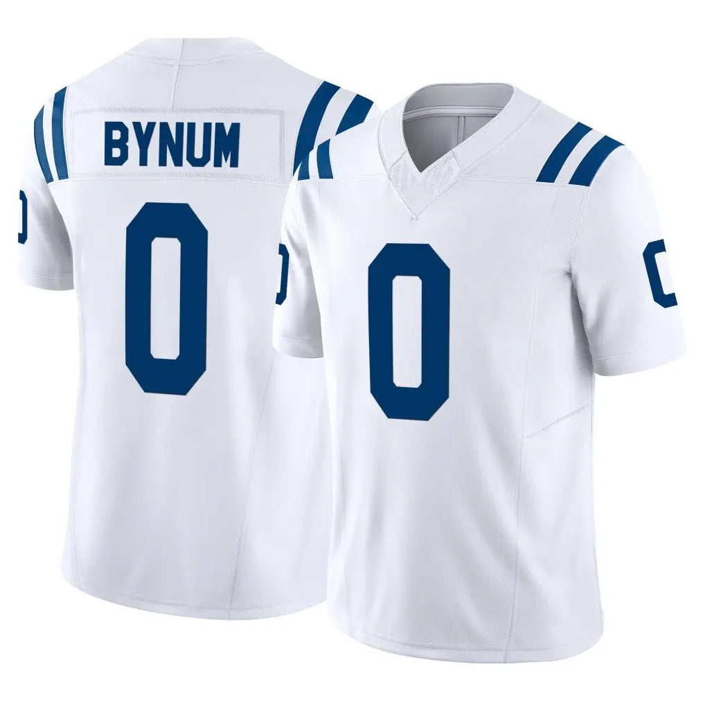 IN.Colts #0 Camryn Bynum Player White Limited Vapor F.U.S.E. Home Game Ldoa Stitched Jerseys