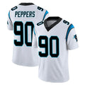C.Panthers #90 Julius Peppers Player White Vapor Untouchable Limited Game Ldoa Stitched Jerseys