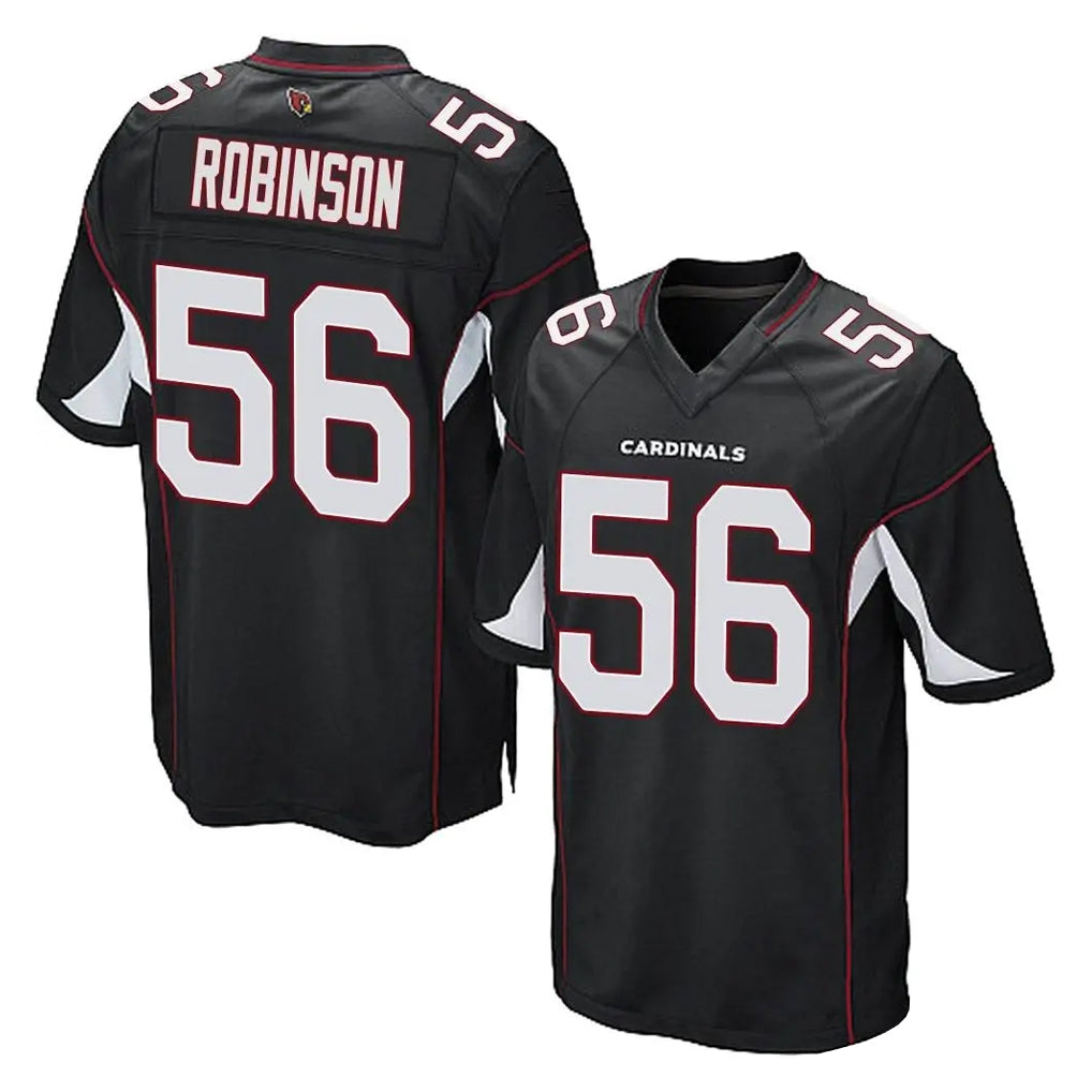 A.Cardinals #56 Darius Robinson Player Black Home Game Ldoa Stitched Jerseys