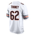 C.Bears #62 Joe Thuney Player White Home Game Ldoa Stitched Jerseys