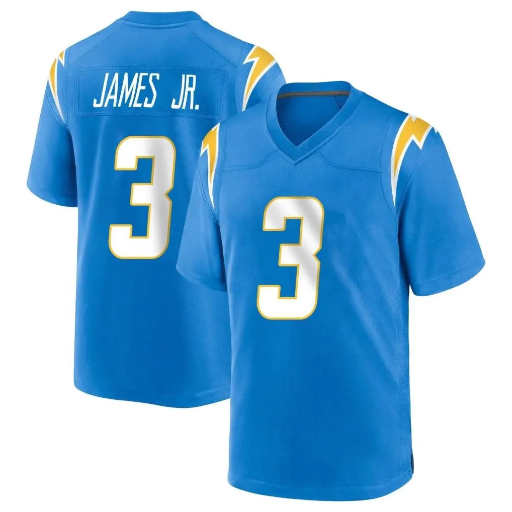 LA.Chargers #3 Derwin James Jr. Player Blue Home Game Ldoa Stitched Jerseys