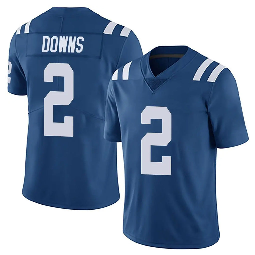IN.Colts #2 Josh Downs Player Royal Limited Vapor Untouchable Home Game Ldoa Stitched Jerseys