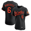 B.Orioles #6 Ryan Mountcastle Player Black Limited Elite Home Game Ldoa Stitched Jerseys