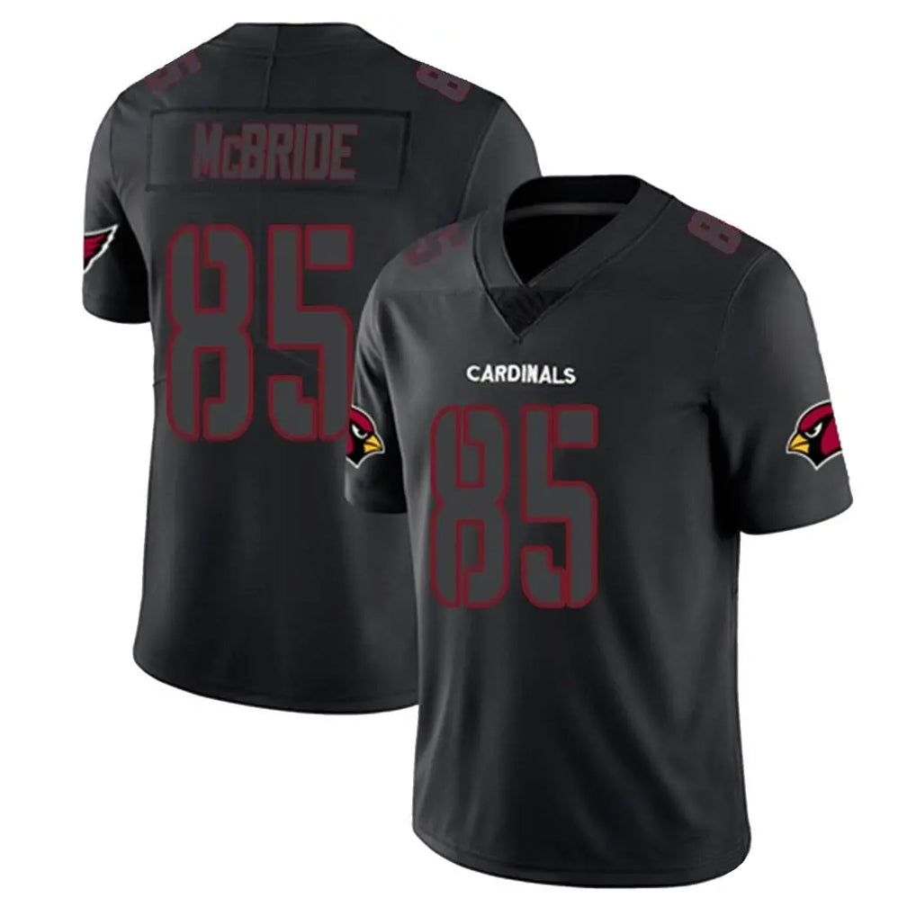 A.Cardinals #85 Trey McBride Player Black Impact Limited Home Game Ldoa Stitched Jerseys