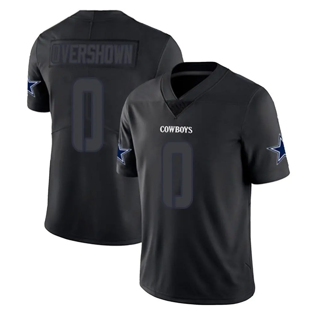 D.Cowboys #0 DeMarvion Overshown Player Black Impact Limited Home Game Ldoa Stitched Jerseys