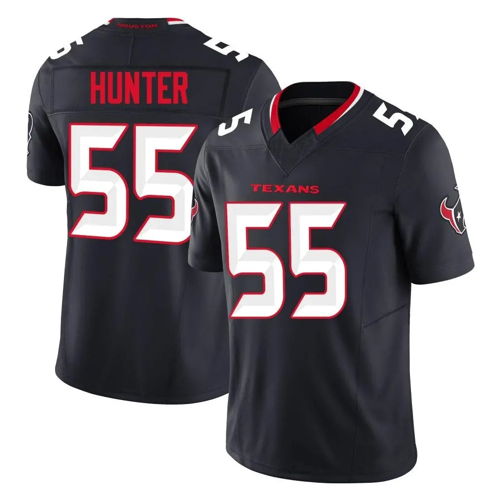 H.Texans #55 Danielle Hunter Player Navy Limited Alternate Vapor F.U.S.E. Home Game Ldoa Stitched Jerseys