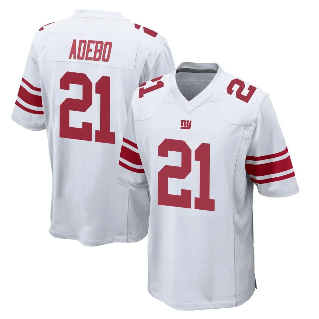 NY.Giants #21 Paulson Adebo Player White Home Game Ldoa Stitched Jerseys