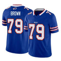 B.Bills #79 Spencer Brown Player Royal Vapor F.U.S.E. Limited Home Game Ldoa Stitched Jerseys