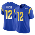 LA.Rams #12 Puka Nacua Player Royal Limited Vapor F.U.S.E. Home Game Ldoa Stitched Jerseys