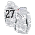 D.Broncos #27 J.K. Dobbins Player Arctic Camo Salute to Service Hoodies Limited Game Ldoa Stitched Jerseys
