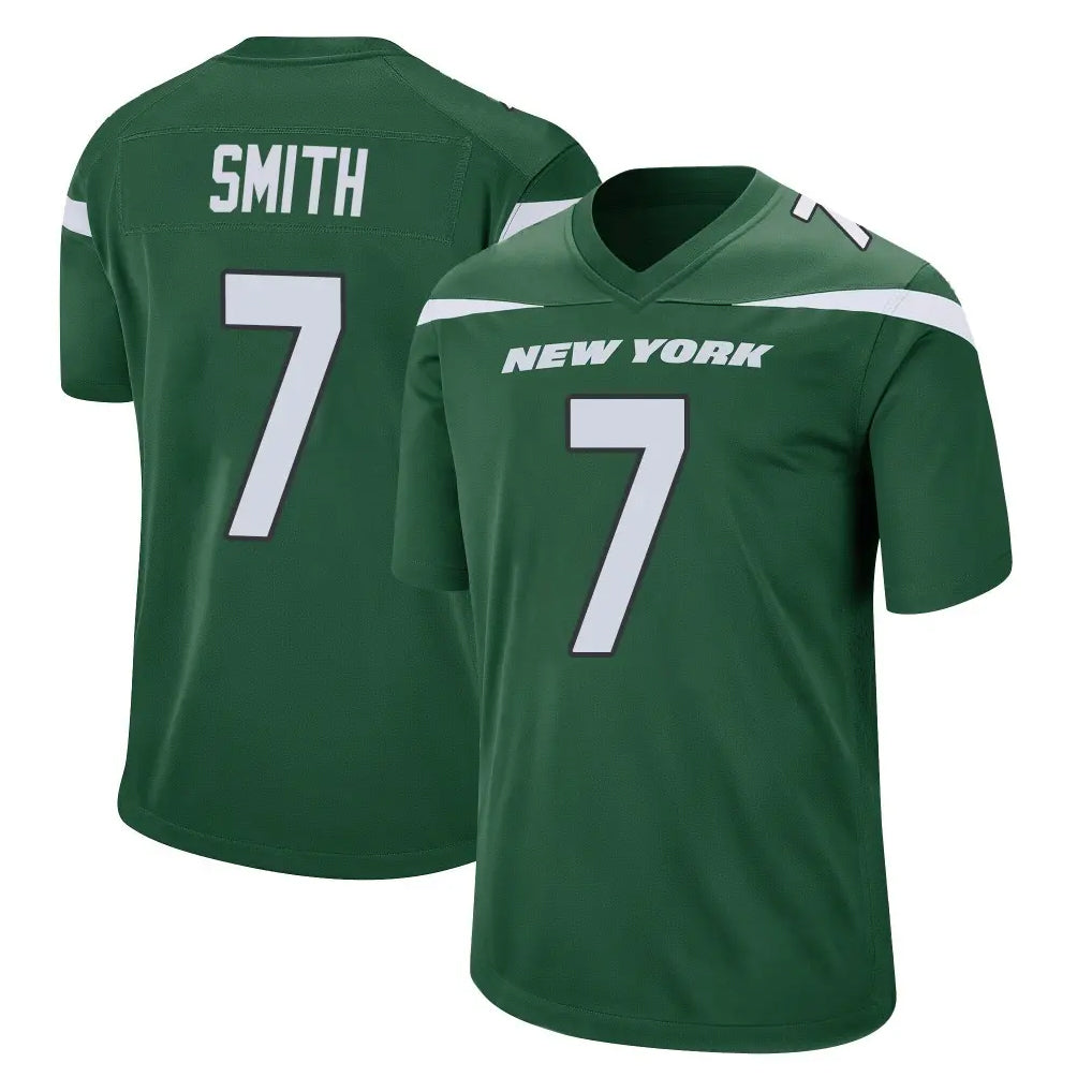 NY.Jets #7 Geno Smith Player Green Home Game Ldoa Stitched Jerseys
