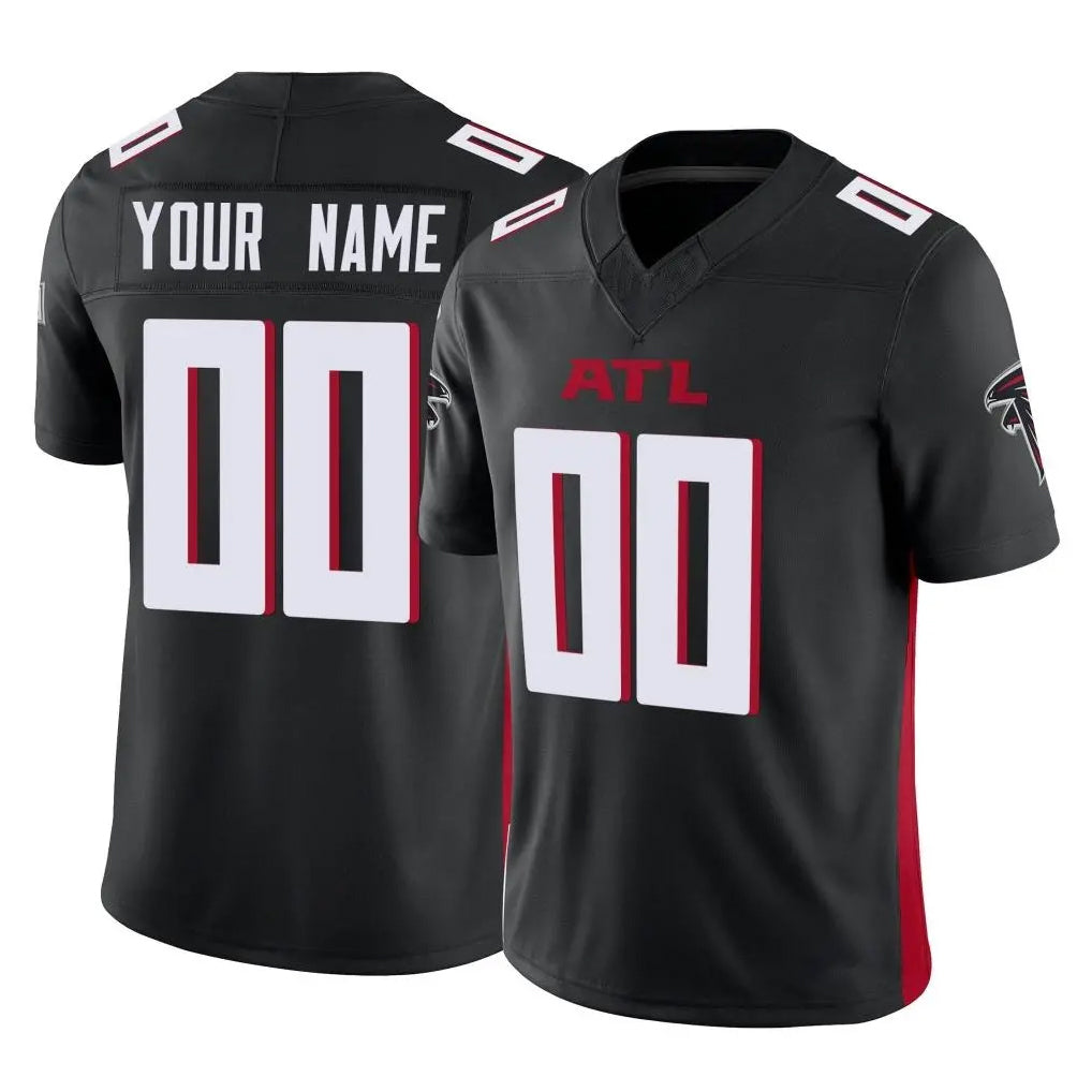 Custom A.Falcons #Black Vapor F.U.S.E. Limited Home Game Any Name & Numbers Ldoa Stitched Jerseys