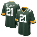 GB.Packers #21 Benjamin St-Juste Player Green Home Game Ldoa Stitched Jerseys