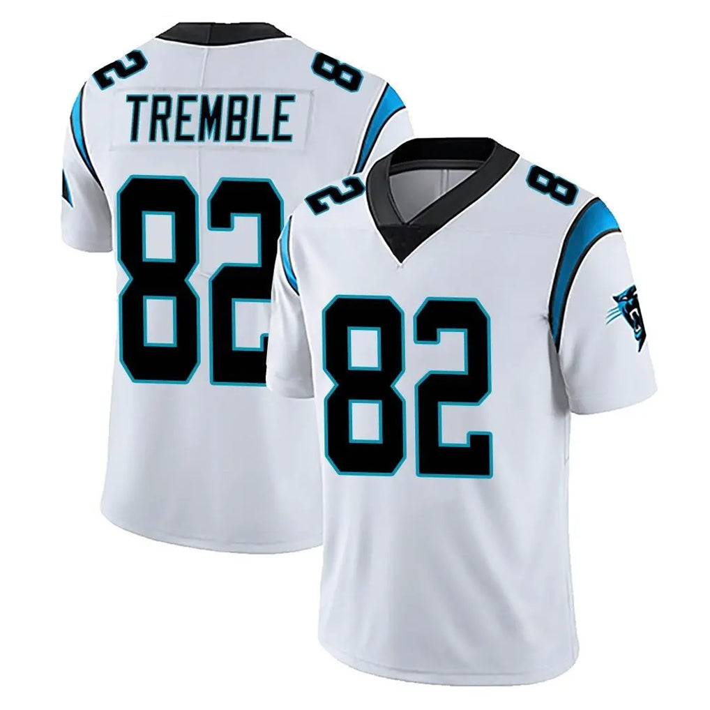 C.Panthers #82 Tommy Tremble Player White Vapor Untouchable Limited Game Ldoa Stitched Jerseys