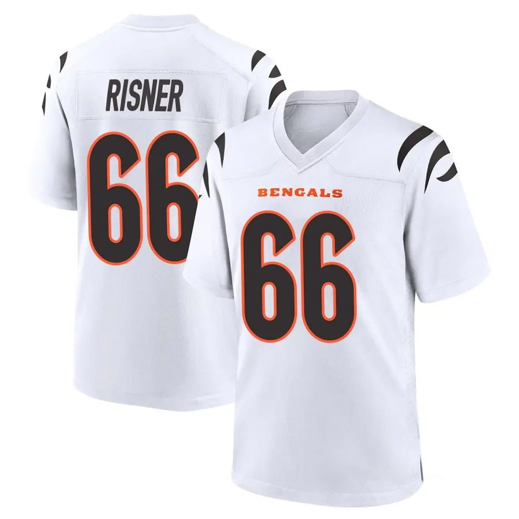 C.Bengals #66 Dalton Risner Player White Home Game Ldoa Stitched Jerseys