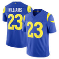 LA.Rams #23 Kyren Williams Player Royal Limited Vapor F.U.S.E. Ldoa Stitched Jerseys