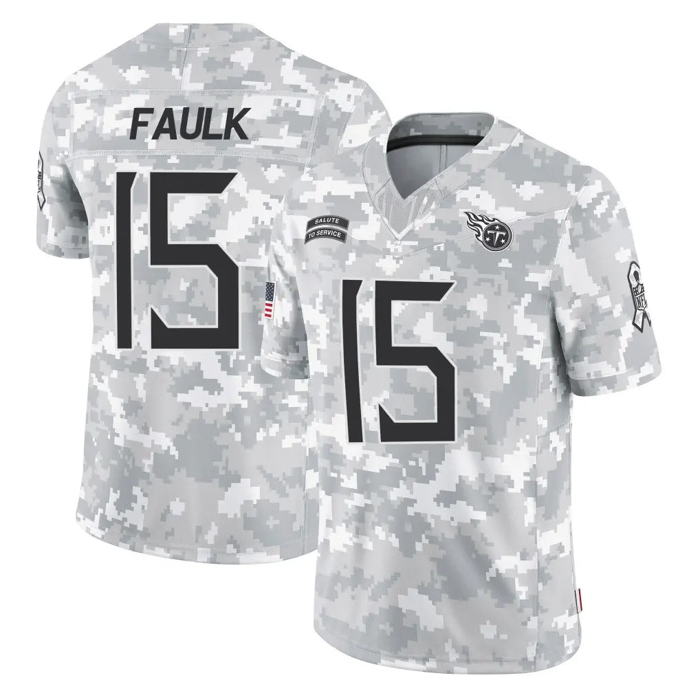T.Titans #15 Keldric Faulk Player Arctic Camo Limited Salute to Service Home Game Ldoa Stitched Jerseys