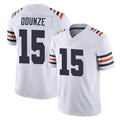 C.Bears #15 Rome Odunze Player White Classic Vapor Limited Home Game Ldoa Stitched Jerseys
