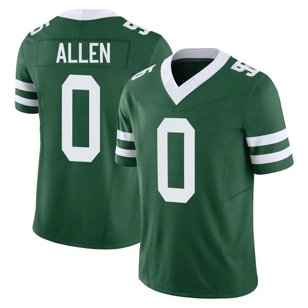 NY.Jets #0 Braelon Allen Player Green Legacy Limited Vapor F.U.S.E. Home Game Ldoa Stitched Jerseys