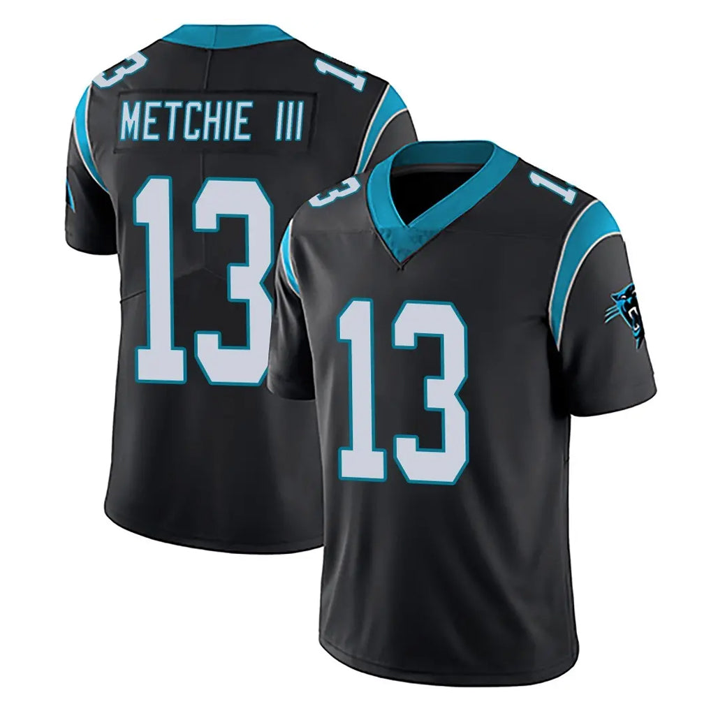 C.Panthers #13 John Metchie III Player Black Vapor Untouchable Limited Game Ldoa Stitched Jerseys