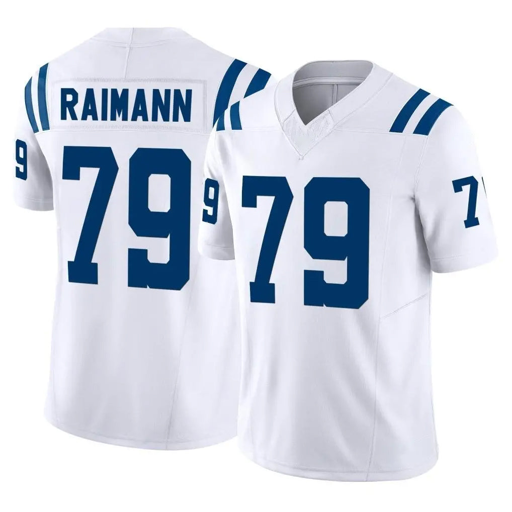 IN.Colts #79 Bernhard Raimann Player White Limited Vapor F.U.S.E. Home Game Ldoa Stitched Jerseys
